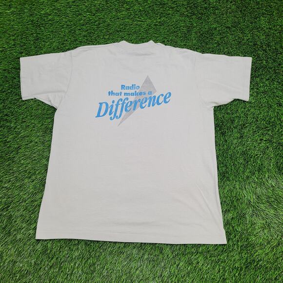 Vintage 80s WLRH 89.3 FM Radio Shirt Large 22x28 Alabama - Picture 2 of 16